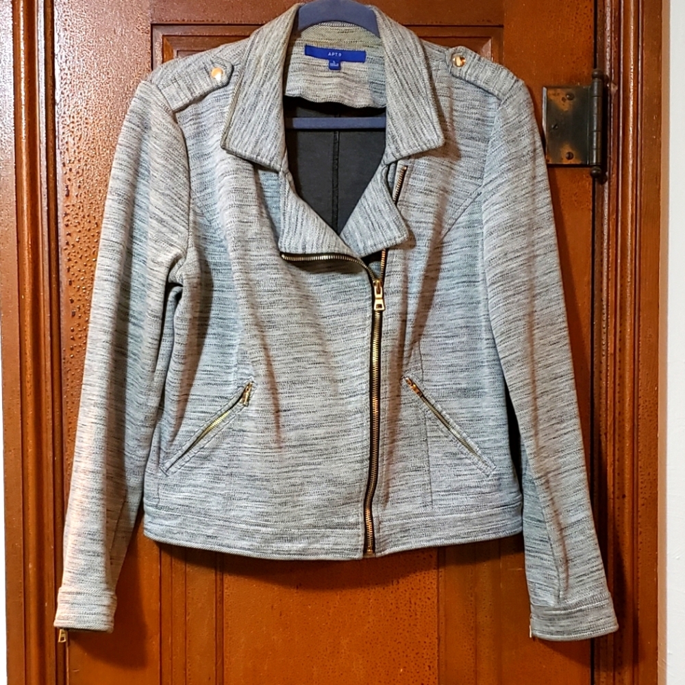 Heathered Grey Apt 9 Blazer